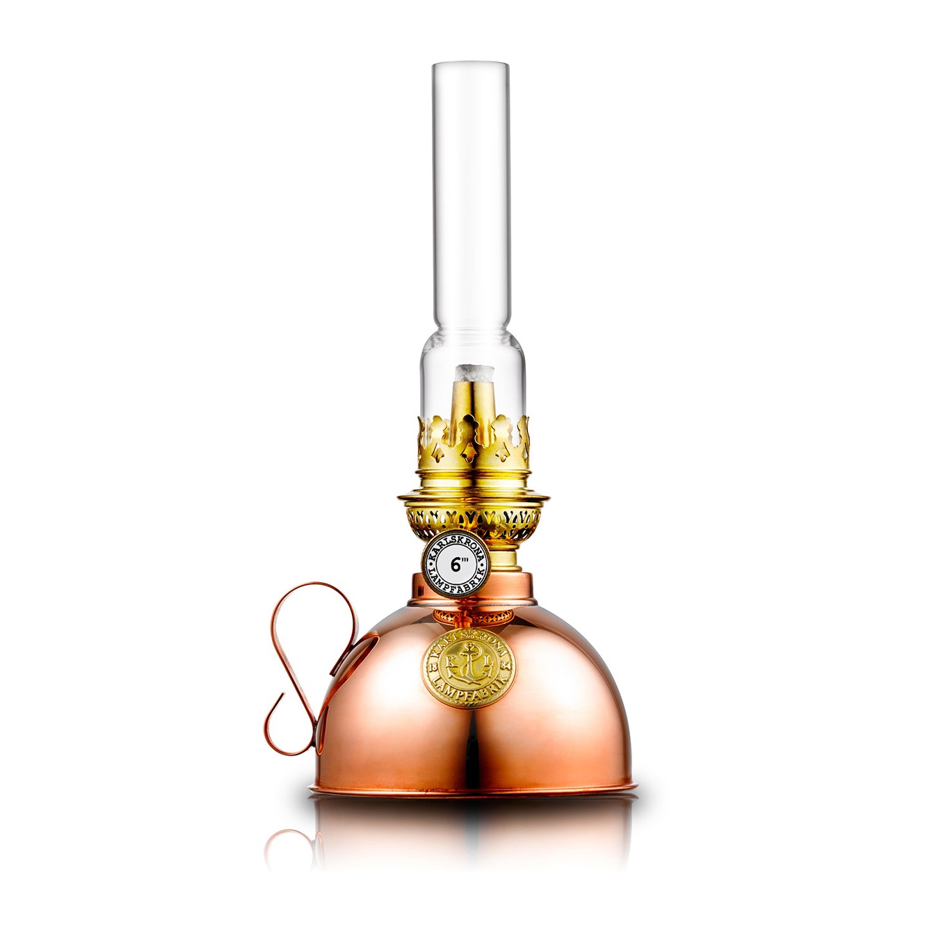 Nattlampa Kerosene Lamp, Copper