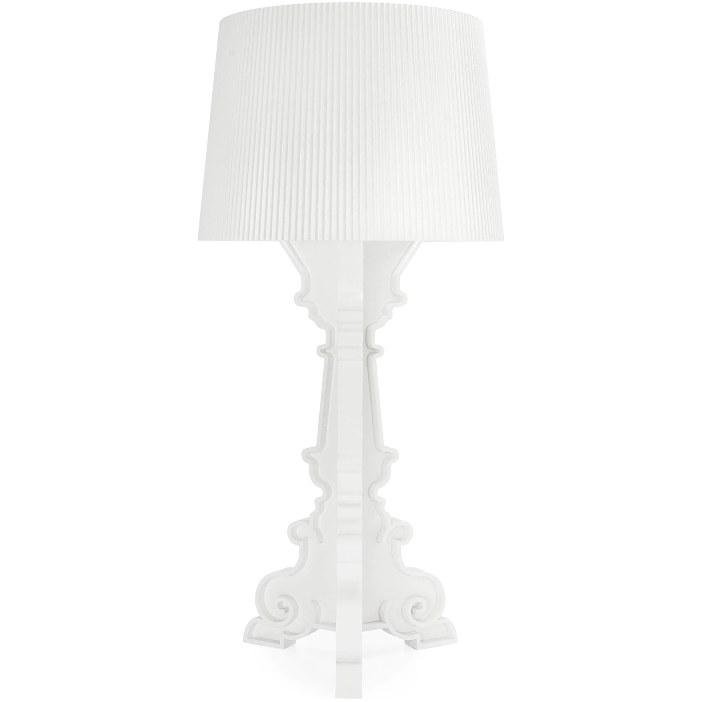 Bourgie Table Lamp, Matte white