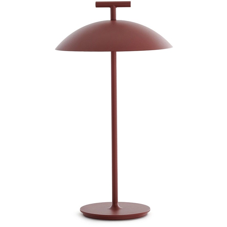 Geen-A Mini Table Lamp Portable, Brick Red