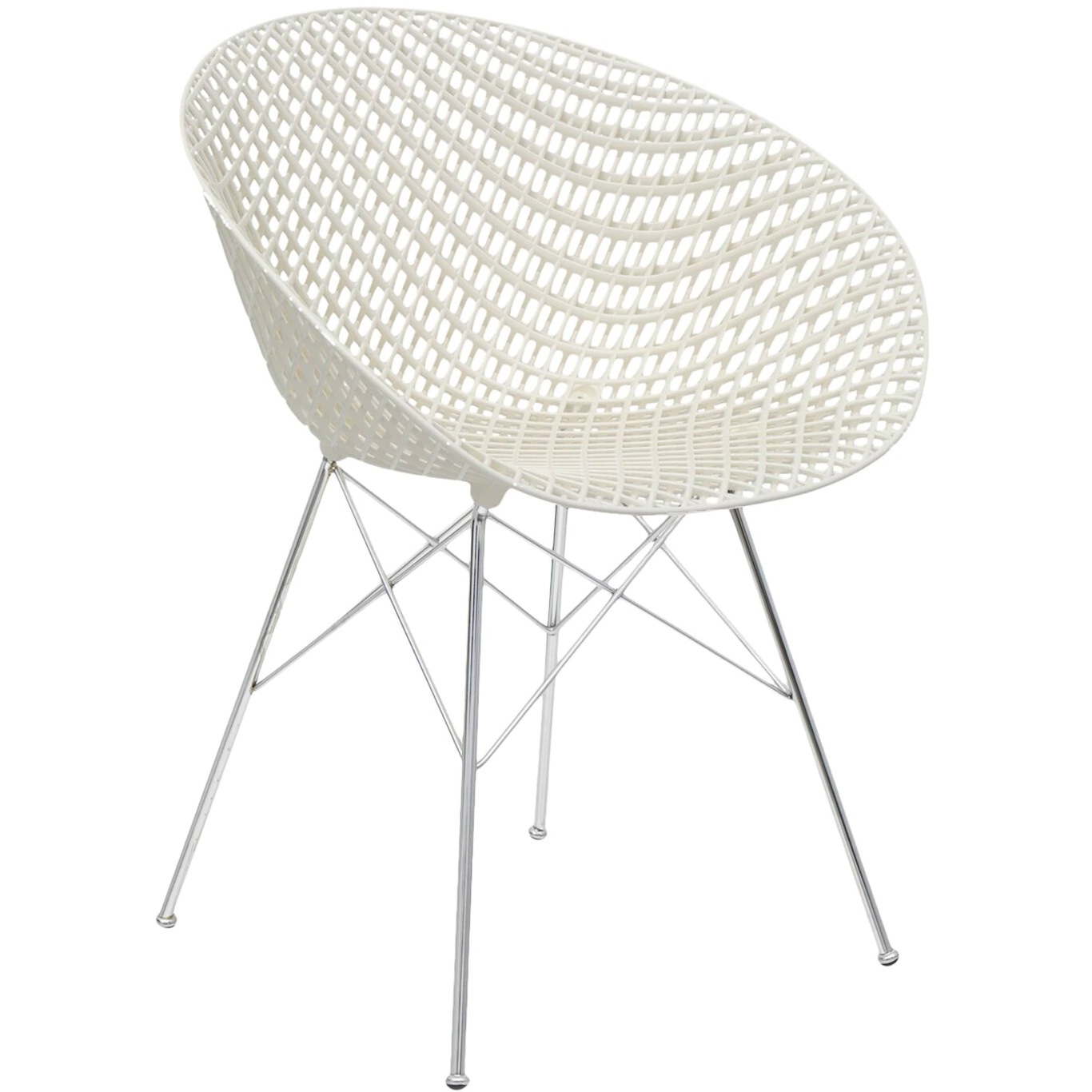 Smatrik Chair, White / Chrome