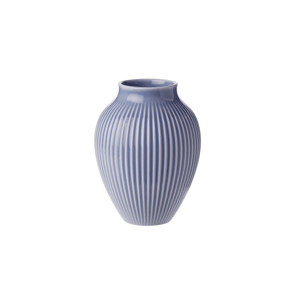 Vase Grooved Lavender Blue 12,5 cm