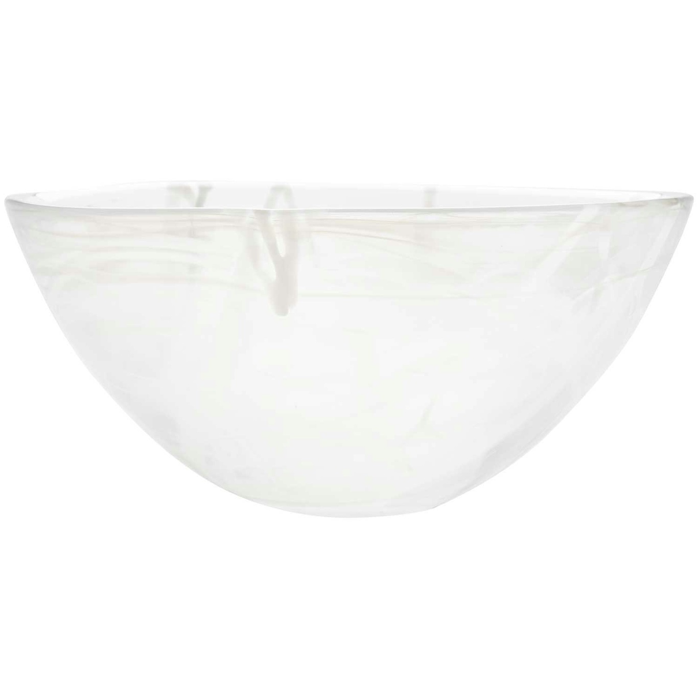 Contrast Bowl White, 35 cm