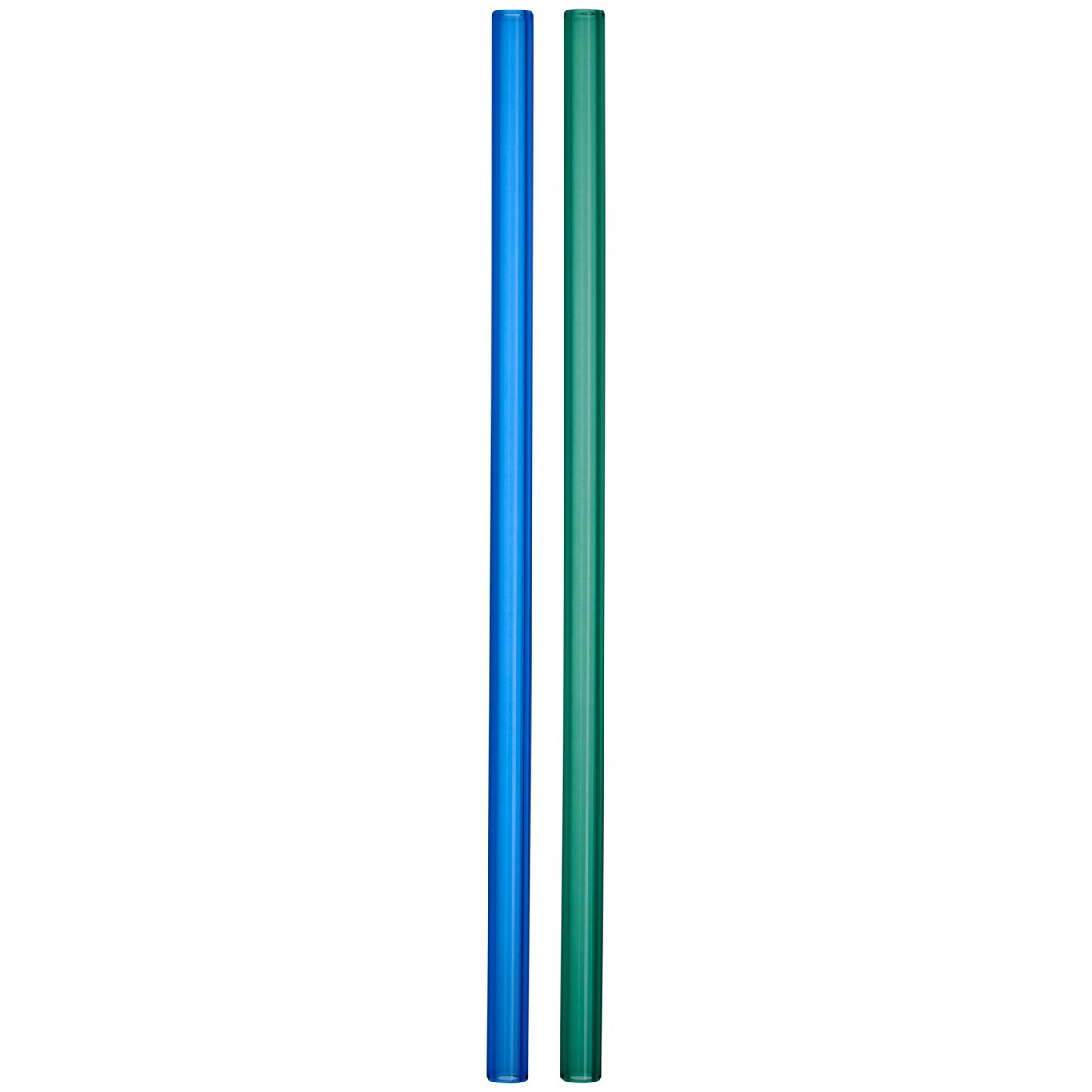Sipsavor Straws 2-pack, Blue/Green