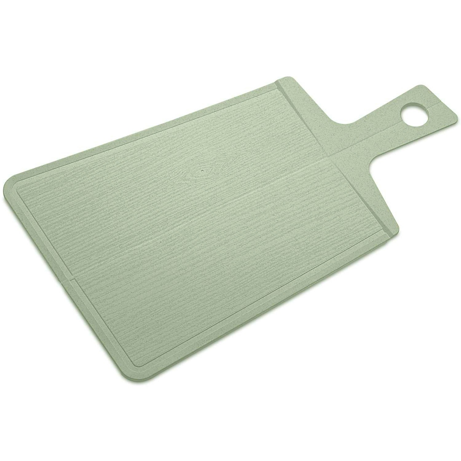 Cutting board SNAP, 33 cm, folding, natural leafy green, plastic, Koziol 