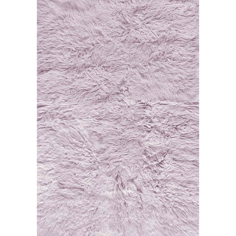 Shaggy Pile Rug 250X350 cm, Pastel Lilac