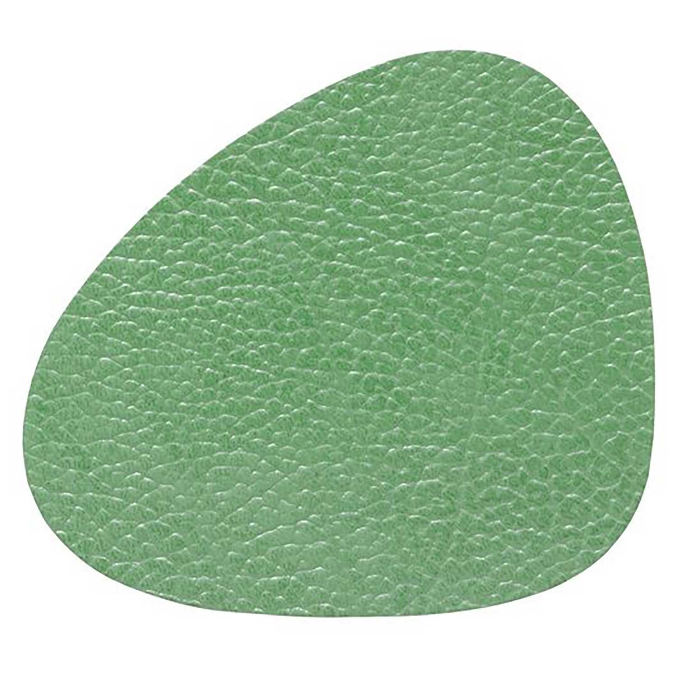 Curve Glass Mat Hippo, 11x13 cm, Forest Green