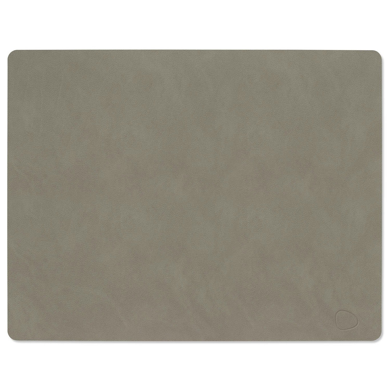Square L Table Mat Nupo 35x45 cm, Flint Grey