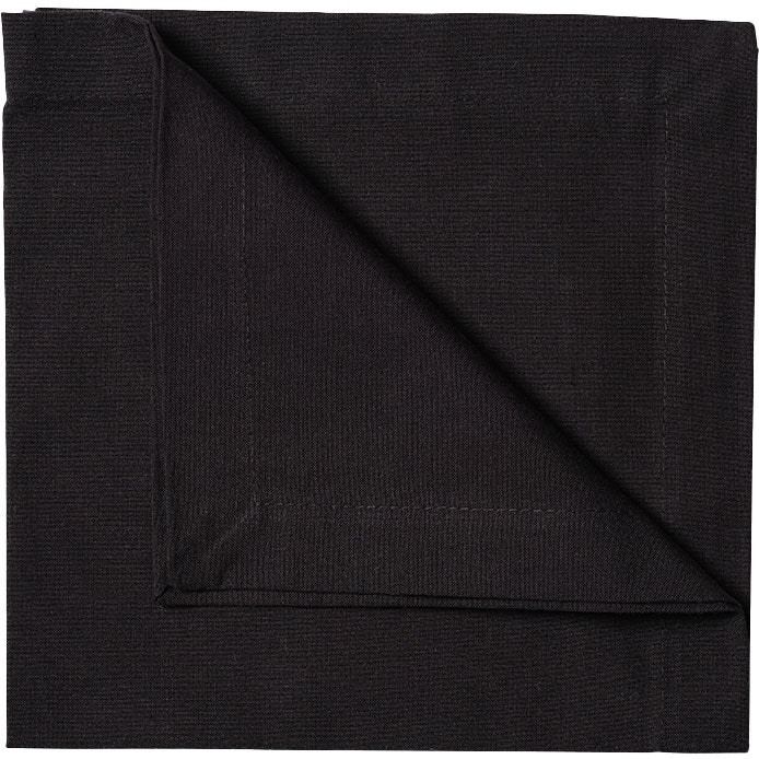 Robert Cloth Napkin 45x45 cm 4-pack, Black