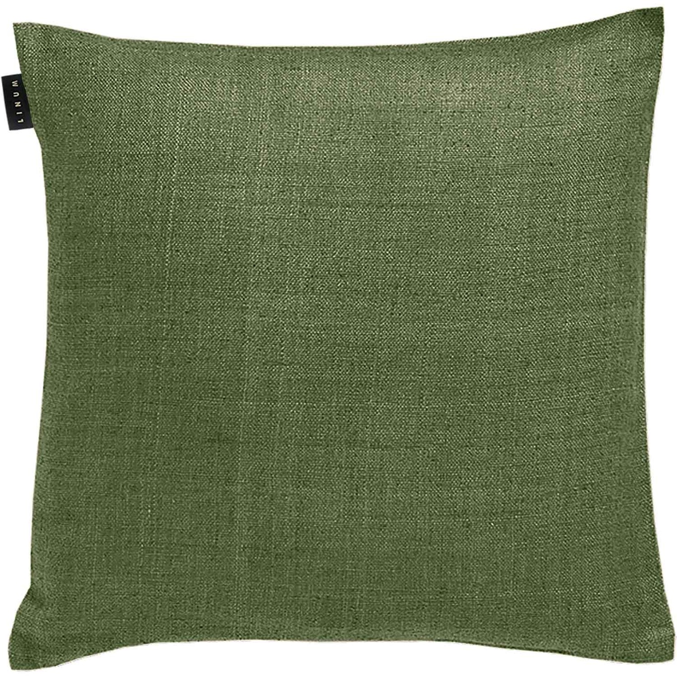 Seta Cushion Cover 50x50,  Dark Olive Green