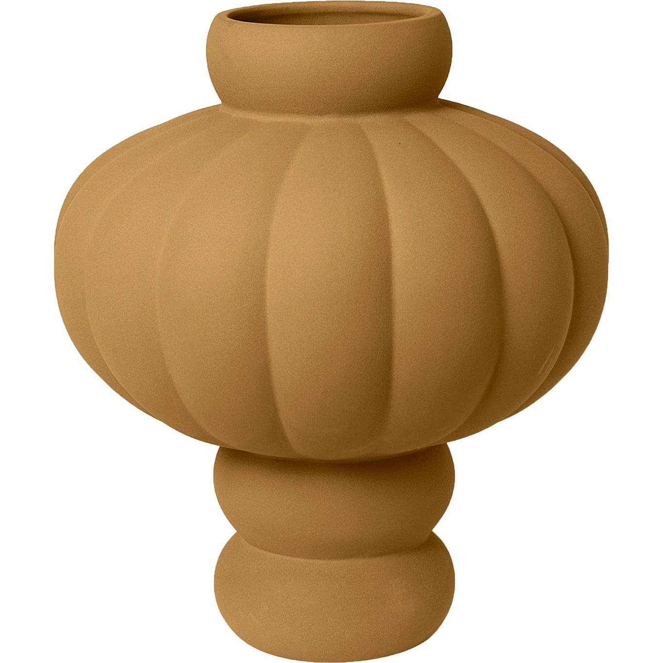 Balloon 03 Vase 40 cm, Sanded Ocker