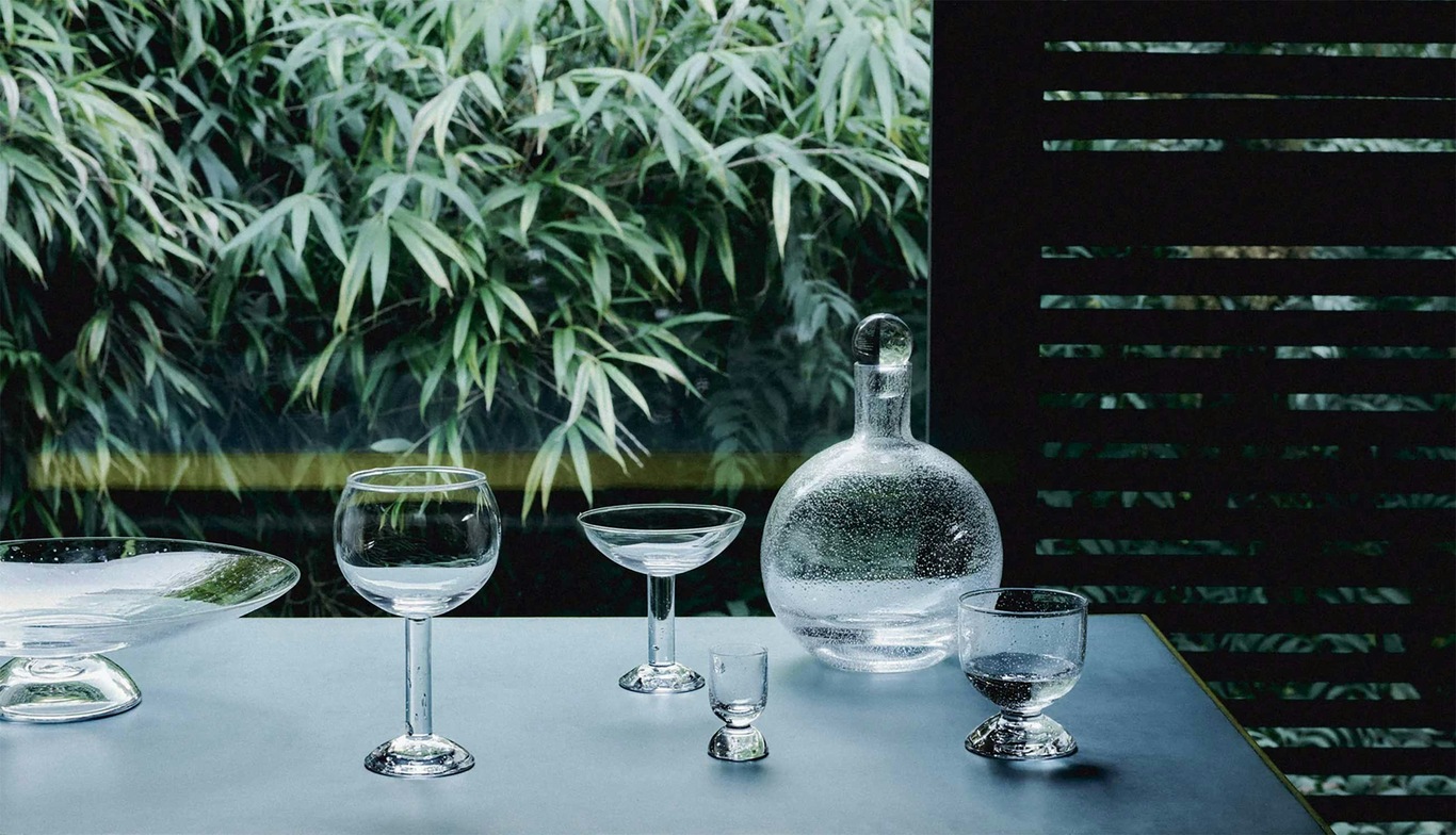 Harvey Carafe and Glass, Set 5-Pcs - Aida @ RoyalDesign