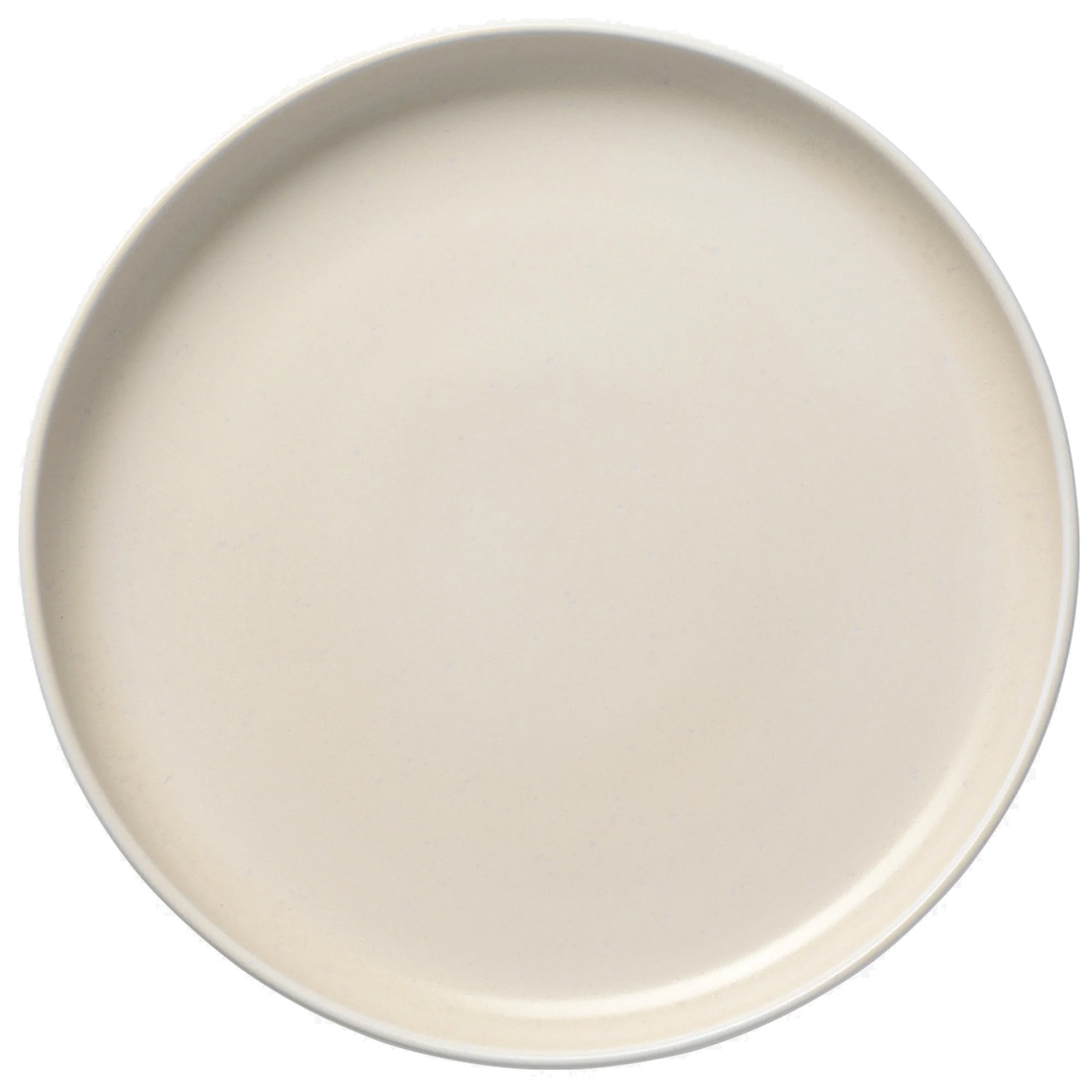 Ceramic Pisu Plate Ø26 cm, Vanilla White