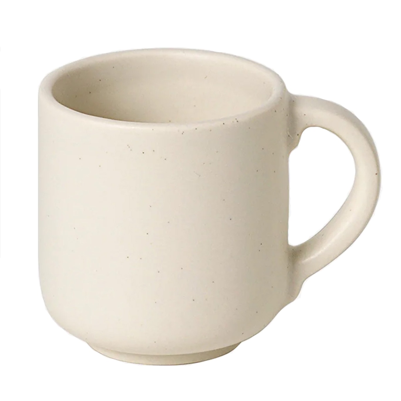 Ceramic Pisu Espresso Cup 6.5 cm, Vanilla White