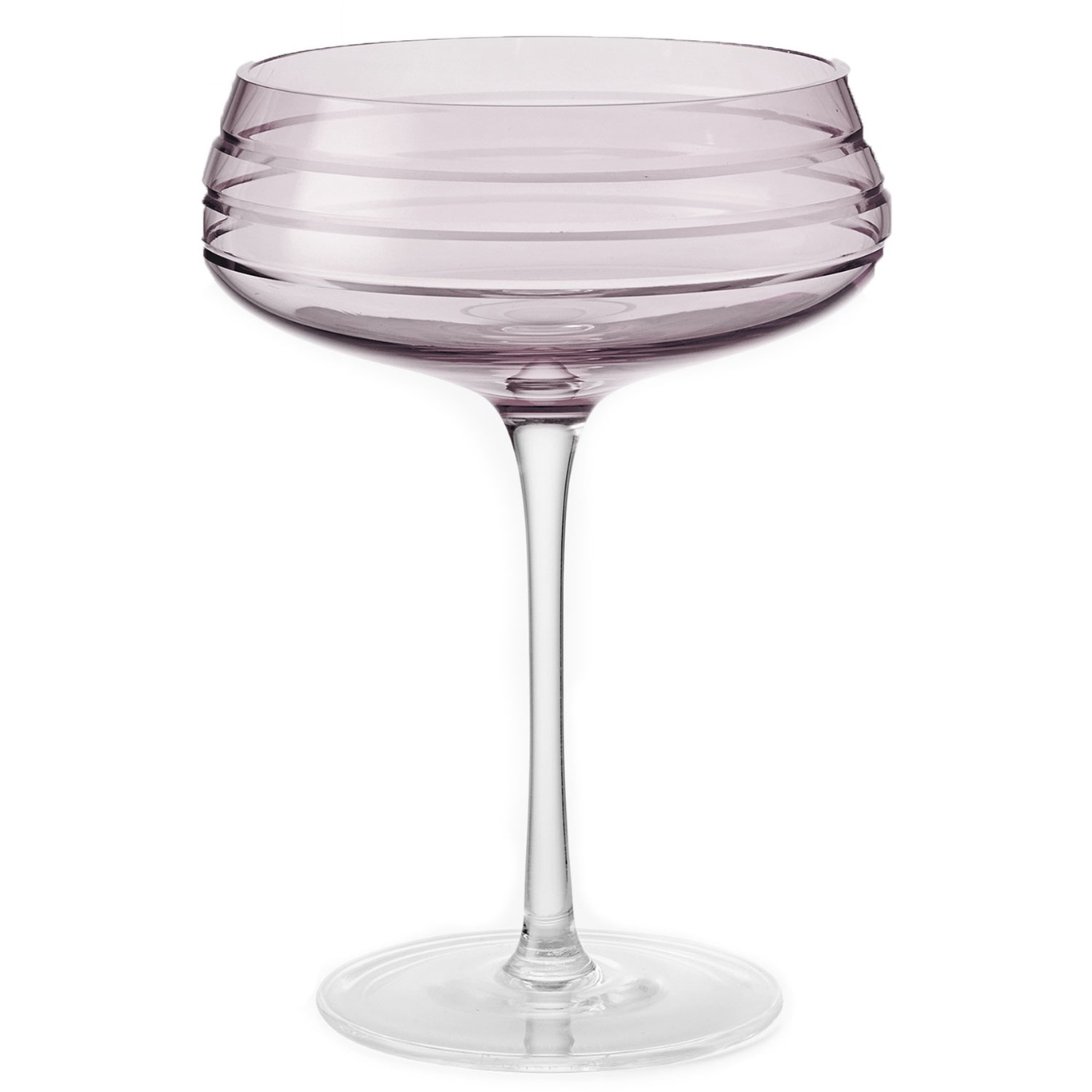 Triple Cut Champagne Coupe, Rose