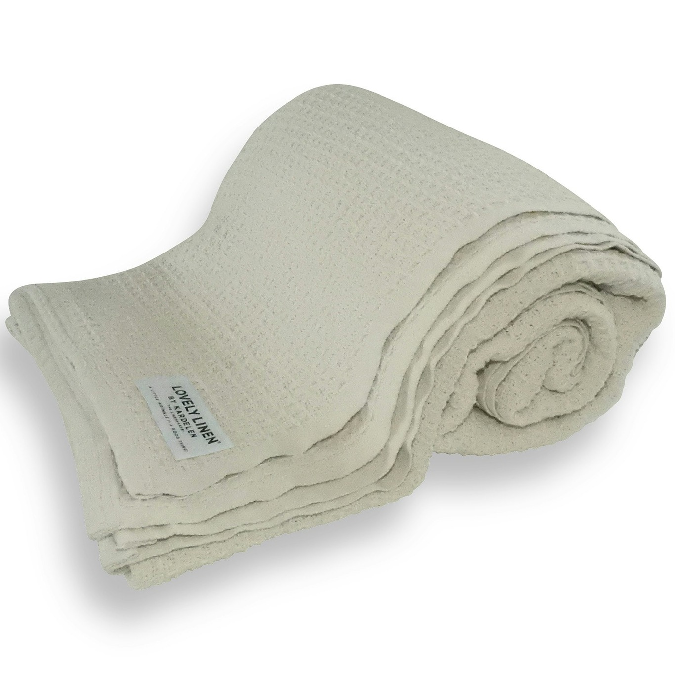 Lovely Blanket Cotton 150x220 cm, Off-white