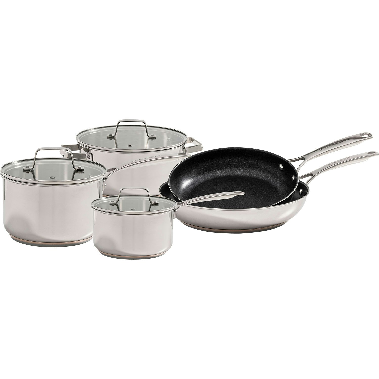 Tefal Ingenio Preference Stainless Steel 13 pieces Cookware Set, Silver,  L9409042
