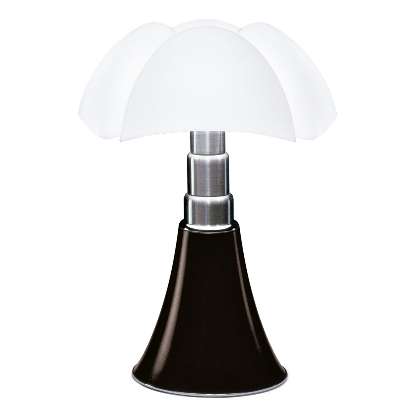 Pipistrello Medium Table Lamp, Dark Brown