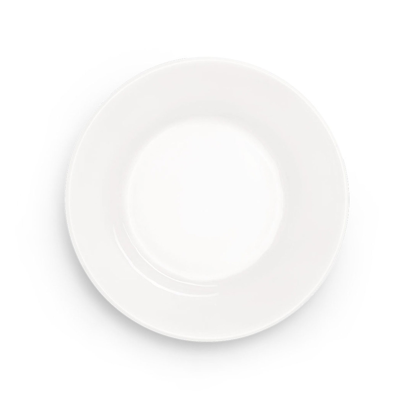 Basic Plate 21 cm, White