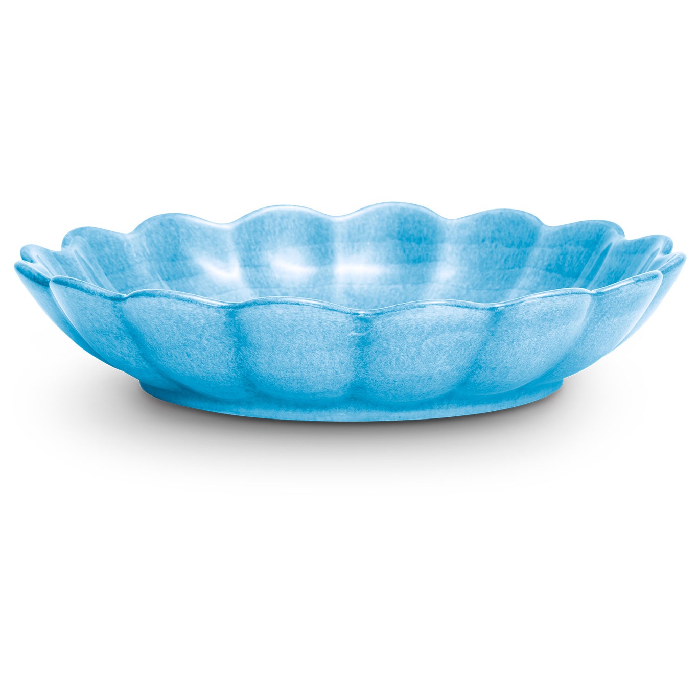 Oyster Bowl 24 cm, Turquoise