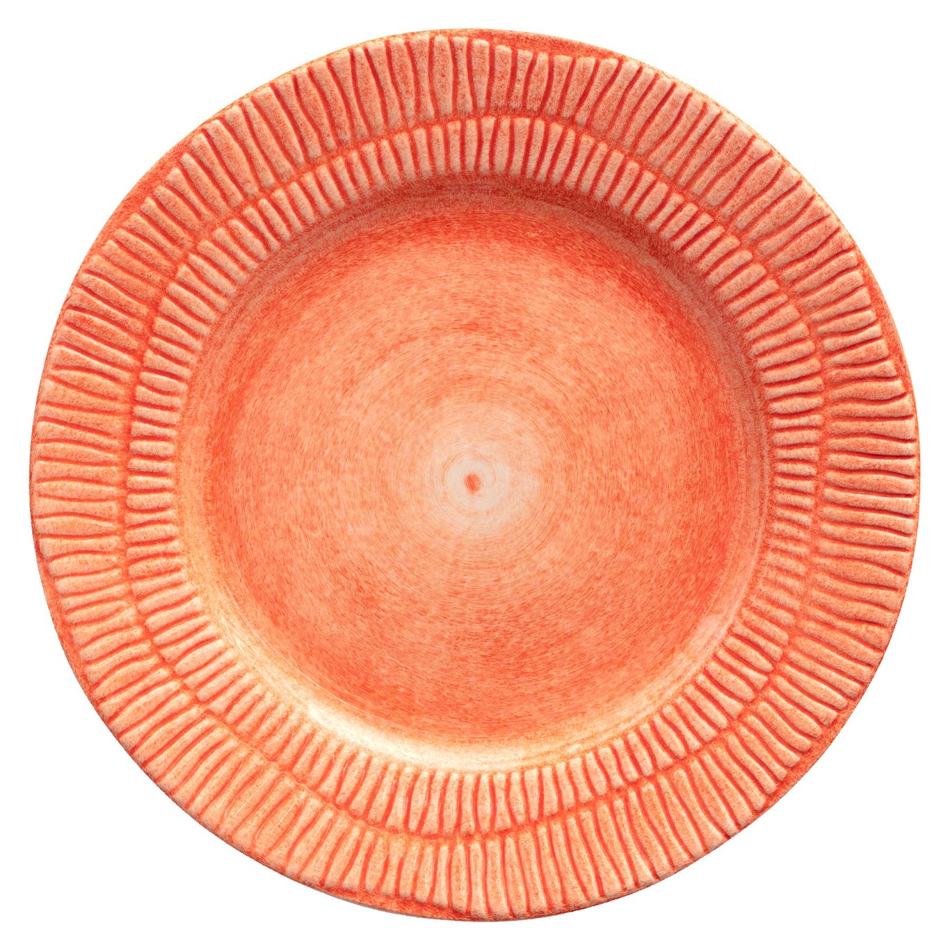 Stripes Plate 21 cm, Orange