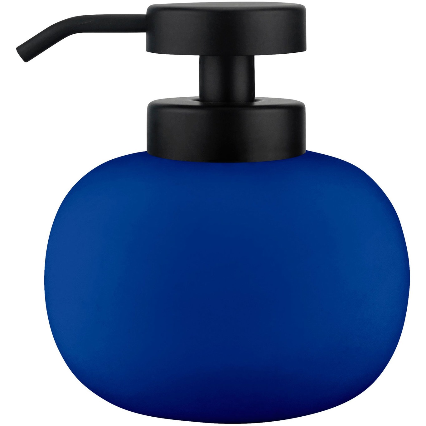 Lotus Soap Dispenser Low, Cobalt-blue