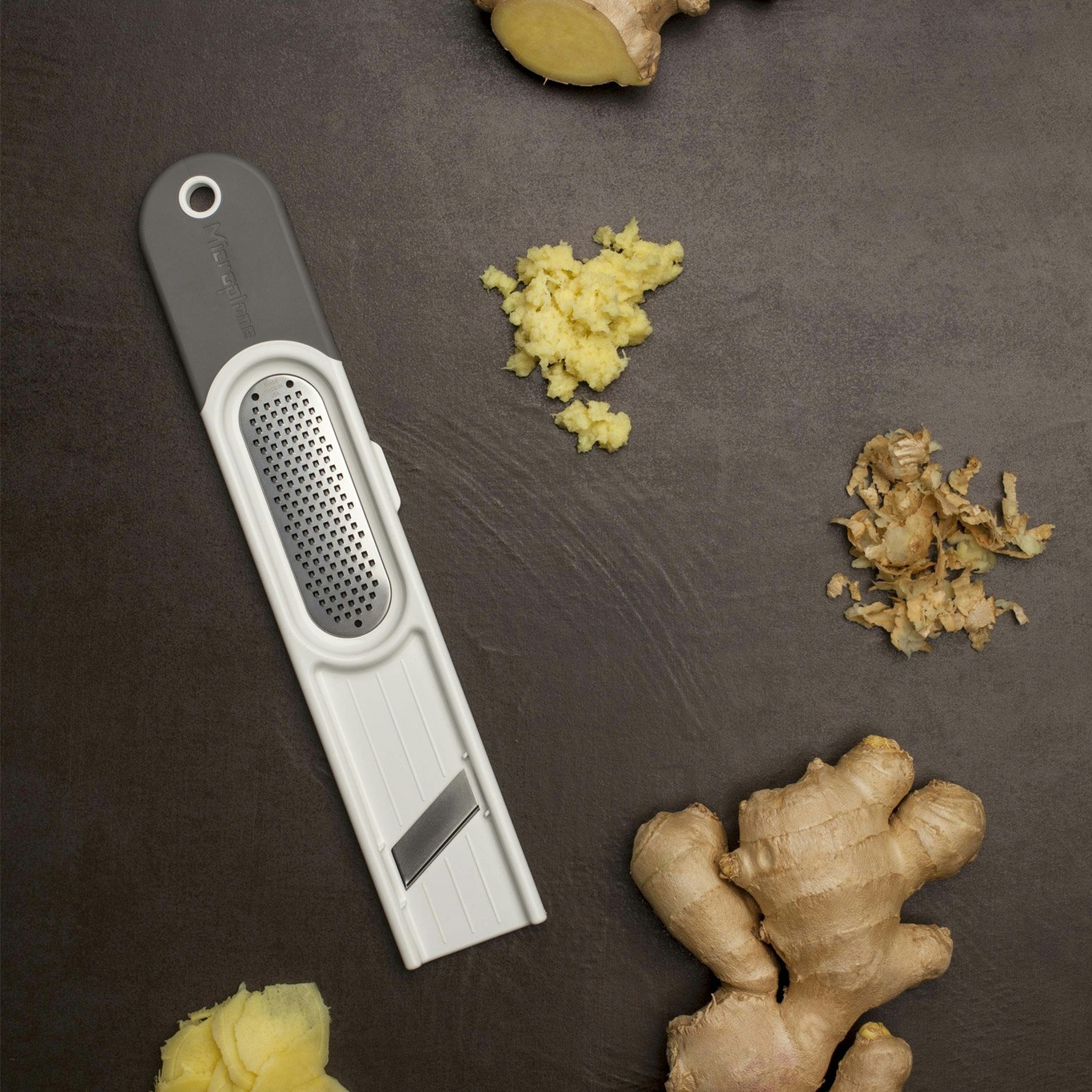 Ginger grater ceramic: extra sharp non-slip ceramic grater