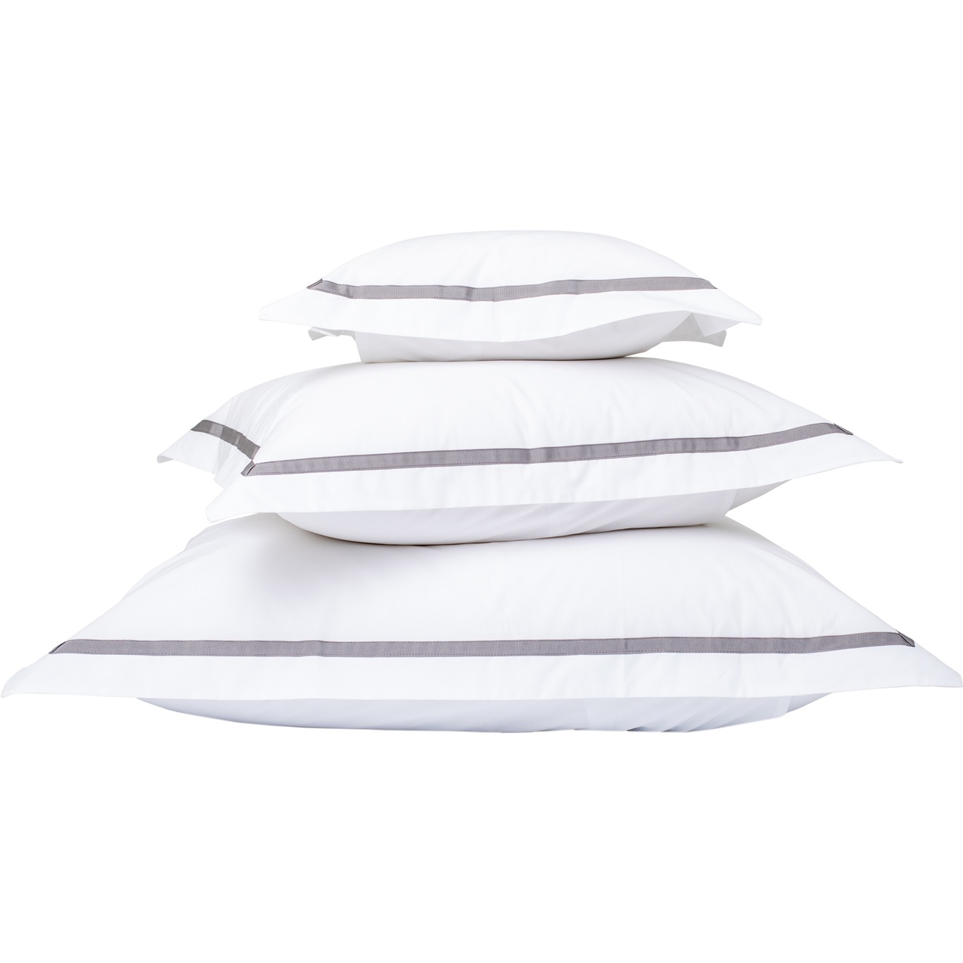 Singolo Pillowcase Eco Grey, 60x63 cm