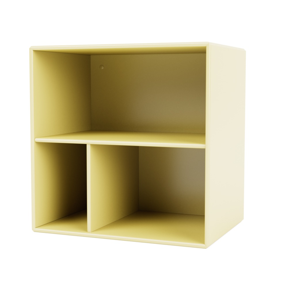 Mini 1102 Shelf With Compartments, Camomile