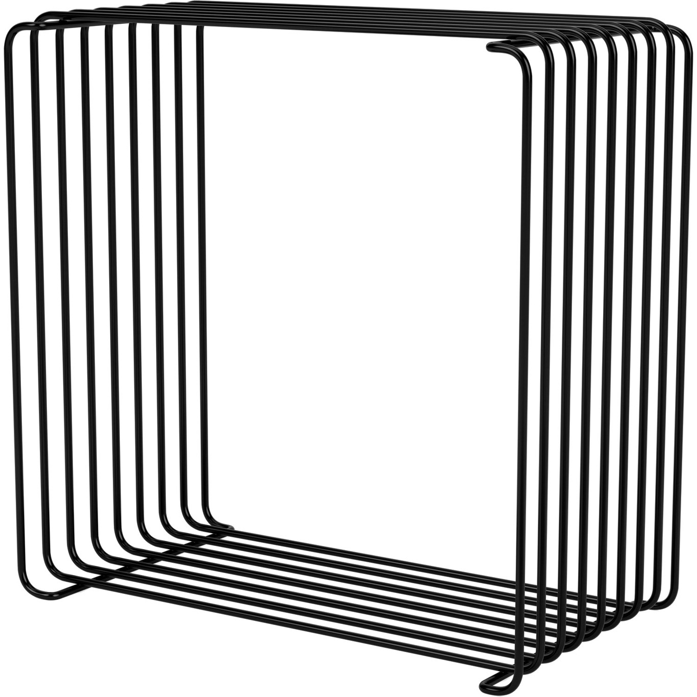 Panton Wire Shelf 18, Black