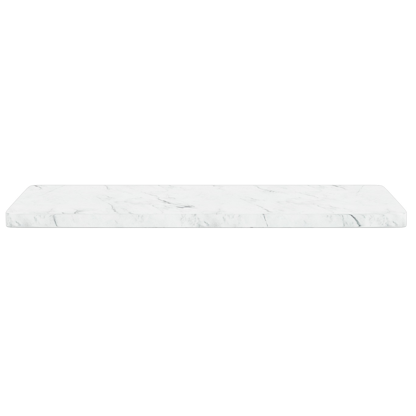 Panton Wire Top Panel D:18, White Marble