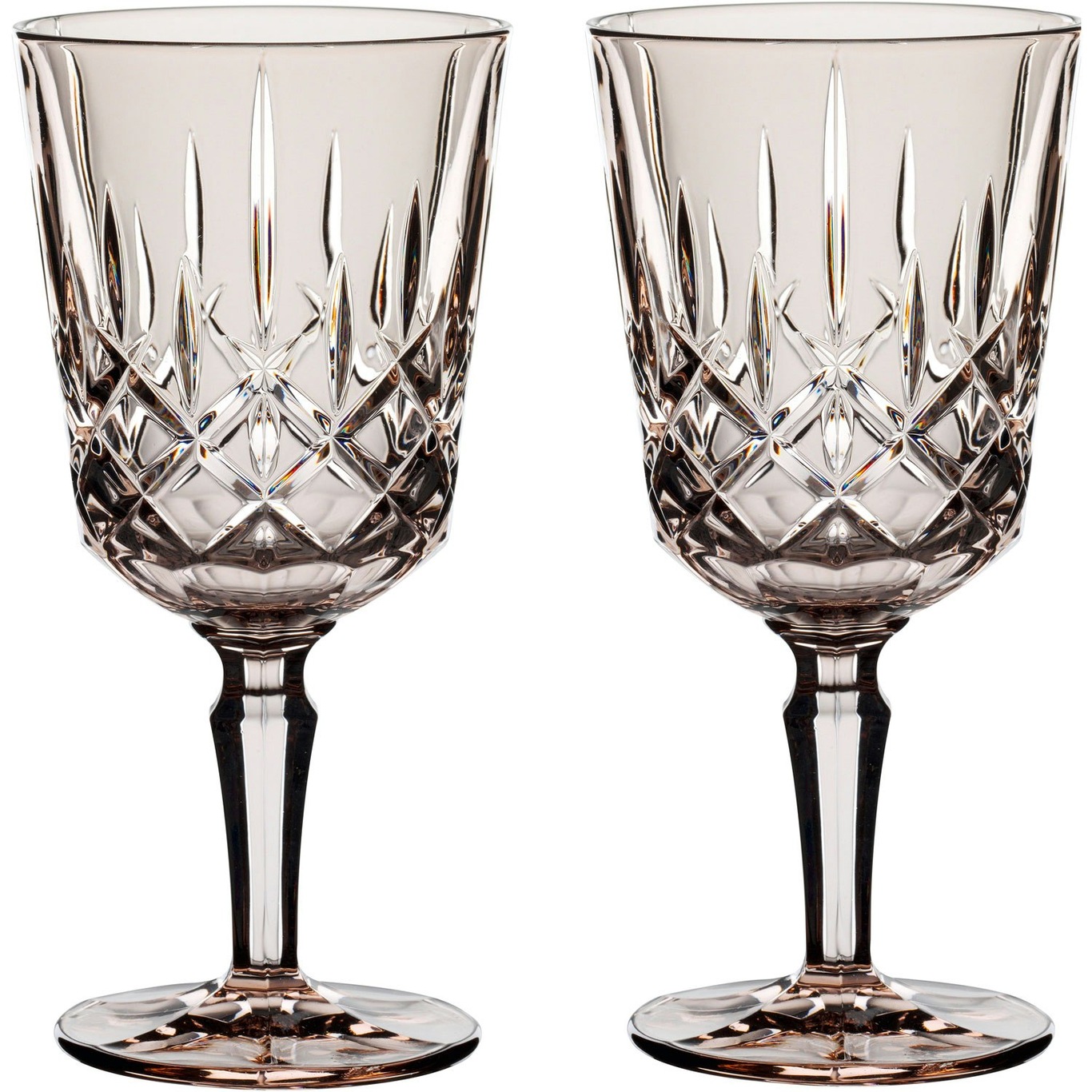 Noblesse Wine Glass 35 cl 2-pack, Taupe