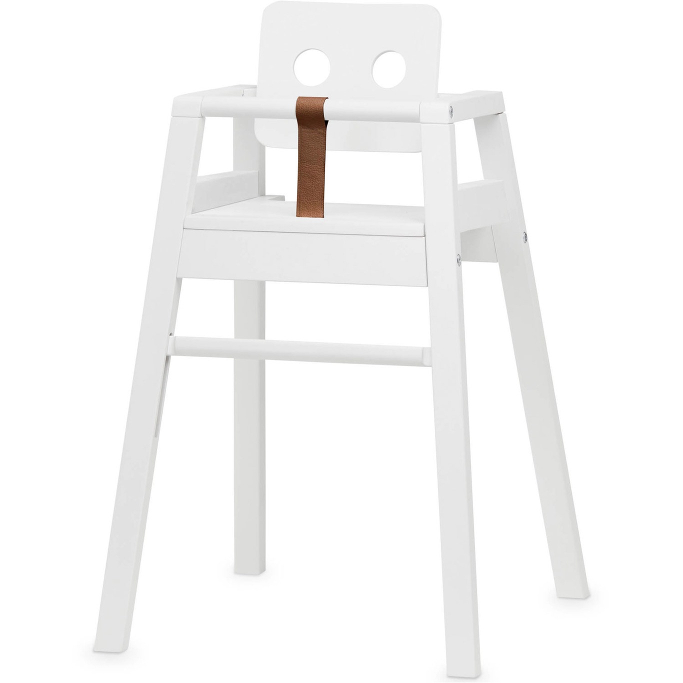 Robot High Child Chair, White
