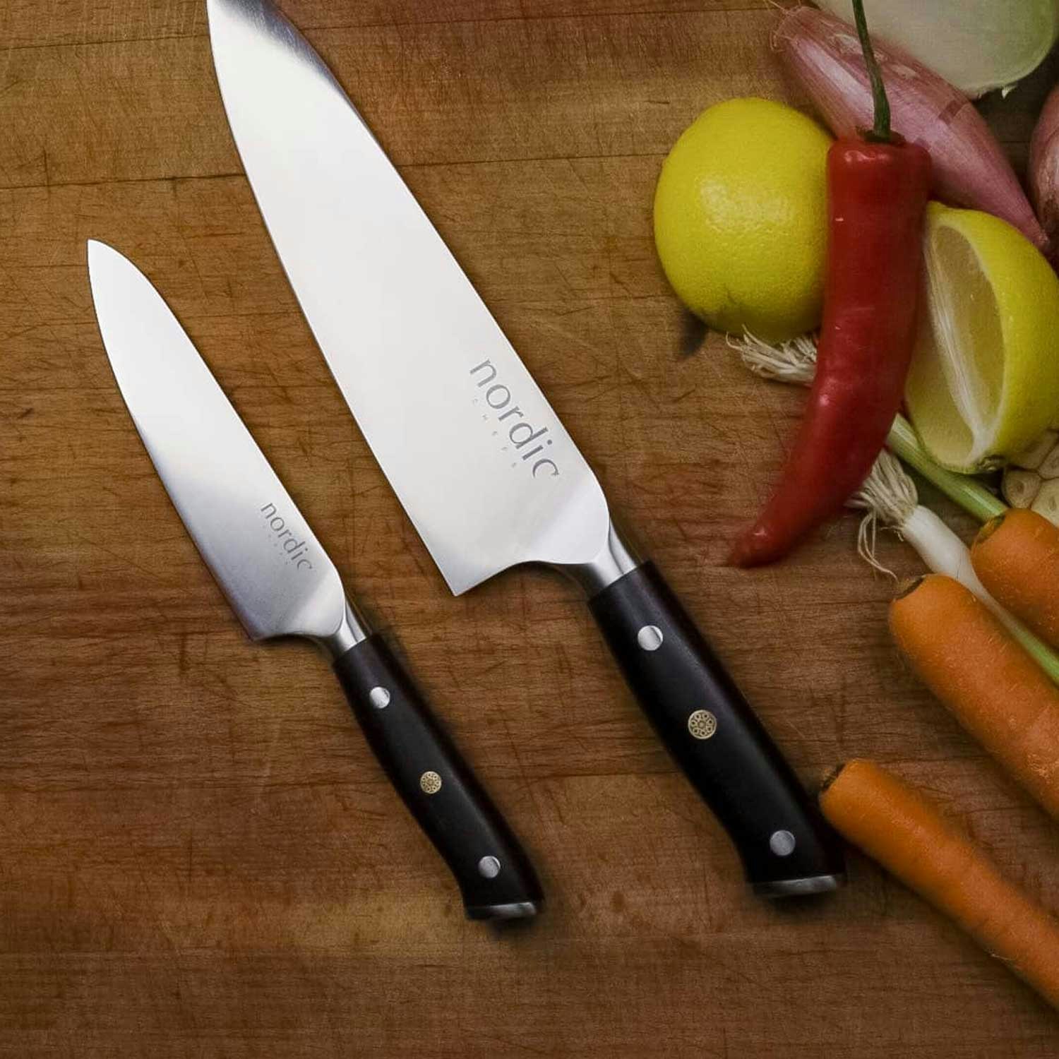 Nordic Knife Sets, 2-pack - Nordic Chef @ RoyalDesign