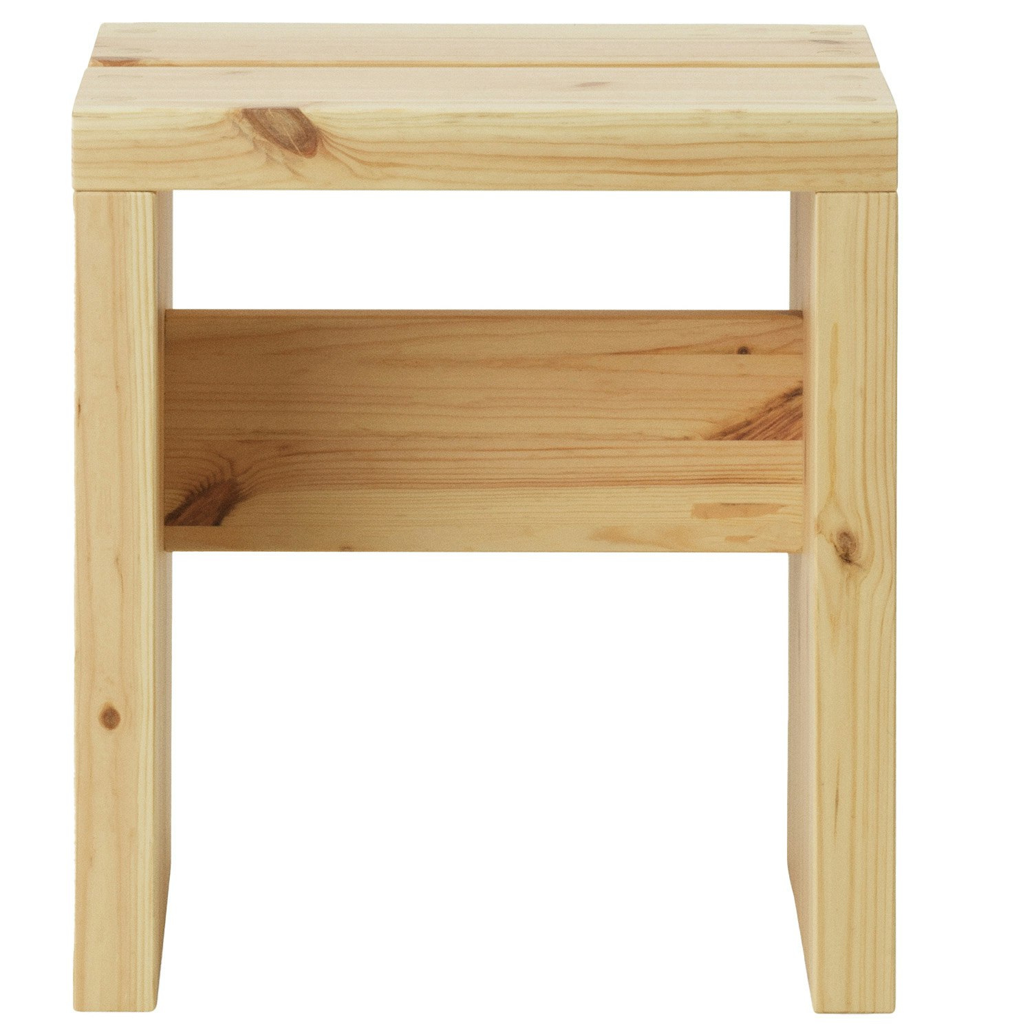 Stretch Stool Pinewood, 40x40 cm