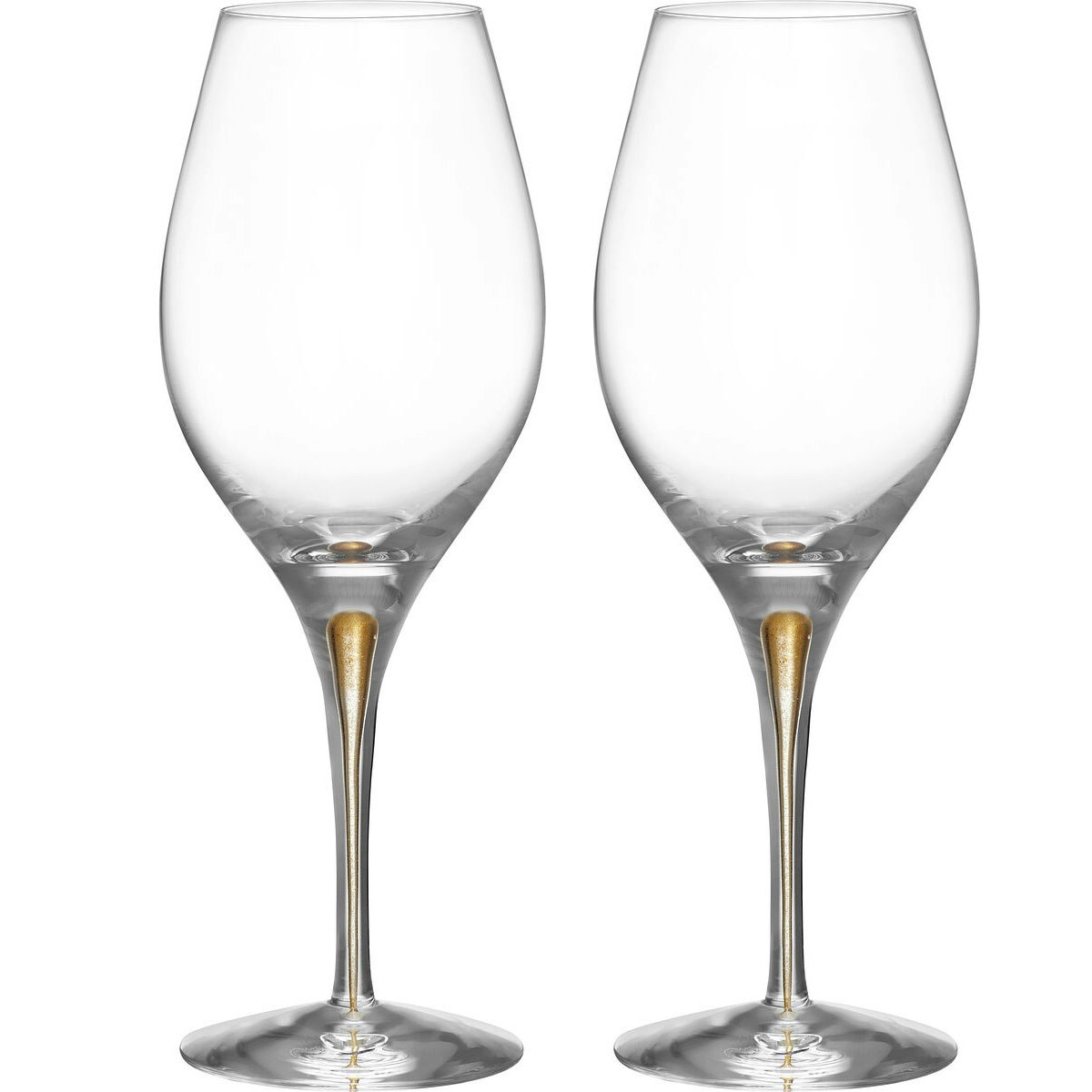 Intermezzo Wine Glass Balance 2-pack 44 cl, Gold