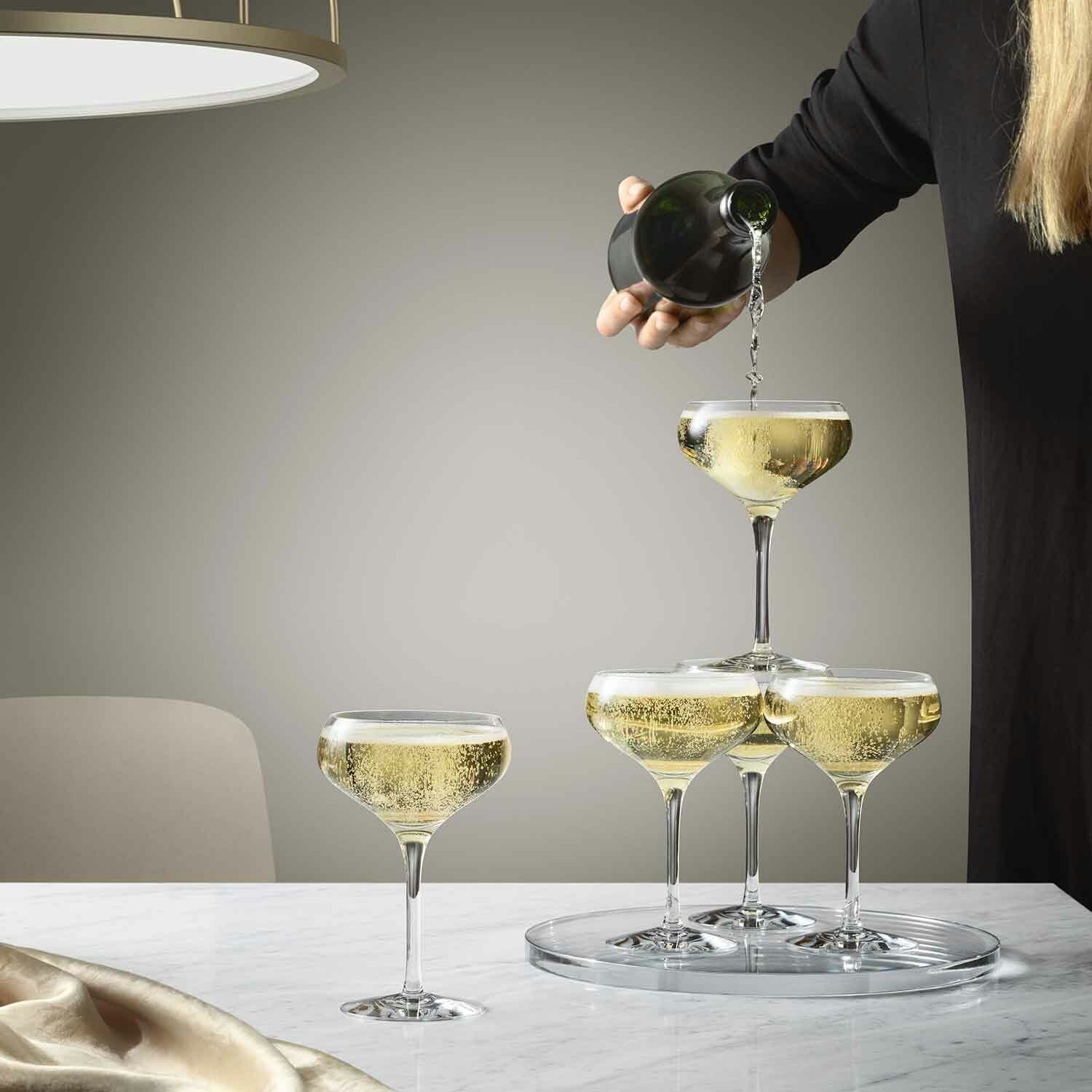 More More Champagne - Set of 4 - Orrefors US