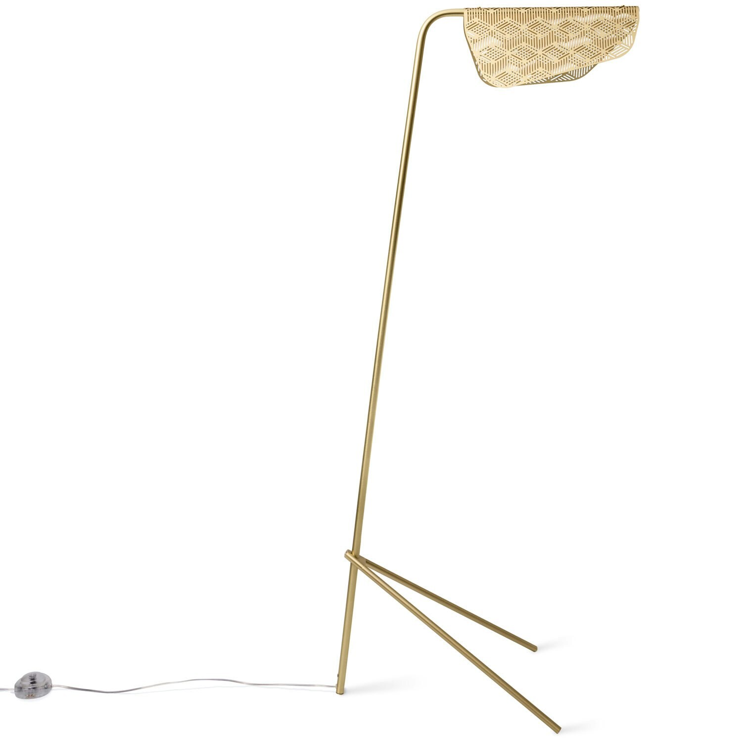 Precise Floor Lamp, Brass Finish - House Doctor @ RoyalDesign
