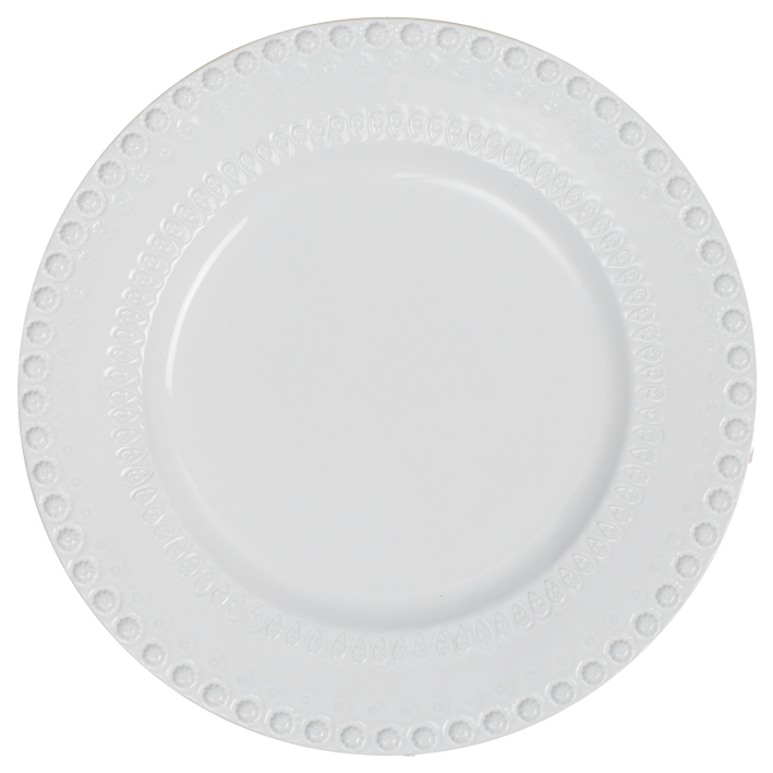 Daisy Dinner Plate 29 cm 2-pack, White