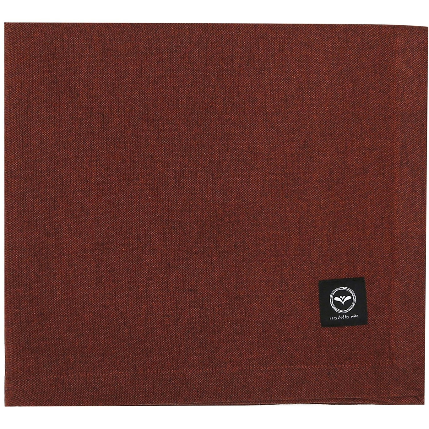 Elin Table Cloth 140x250 cm, Rust/Black