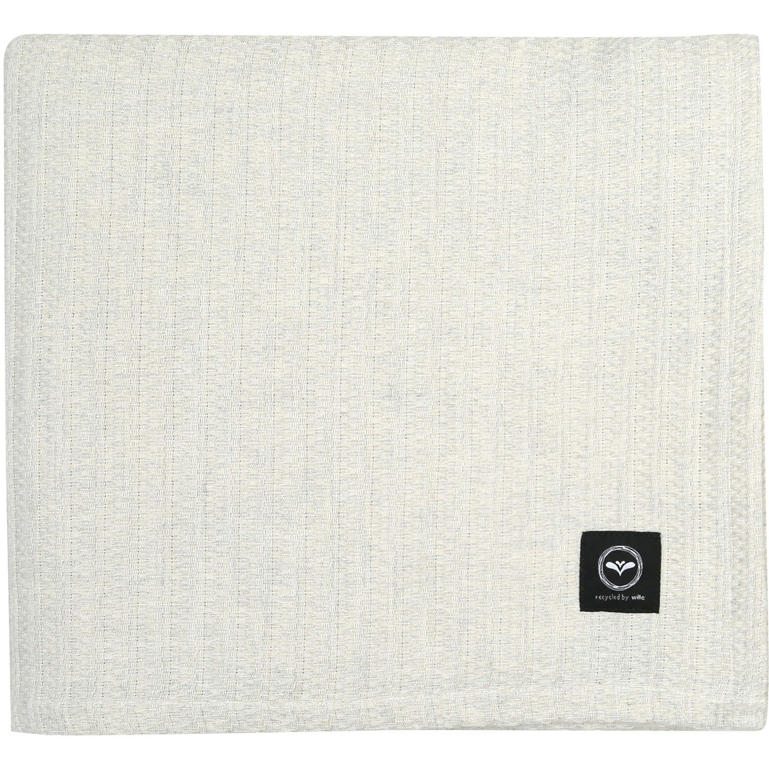 Hedvig Table Cloth Treated 140x310 cm Chambray, Silver / Beige