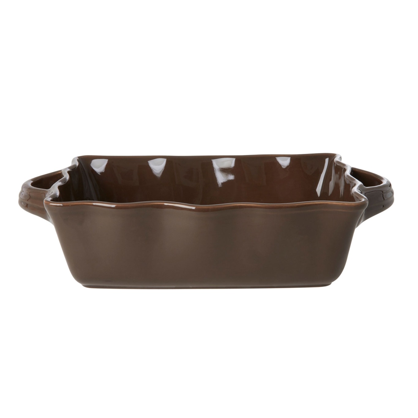 Oven Dish 16x25 cm, Brown