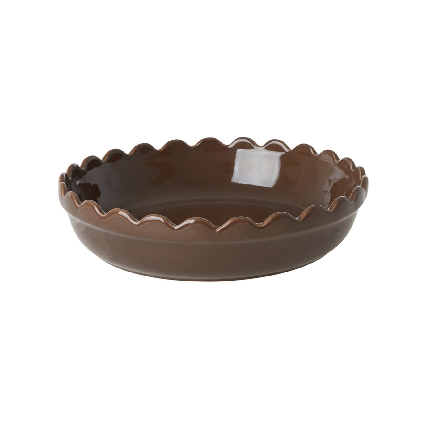 Pie Dish 24 cm, Brown
