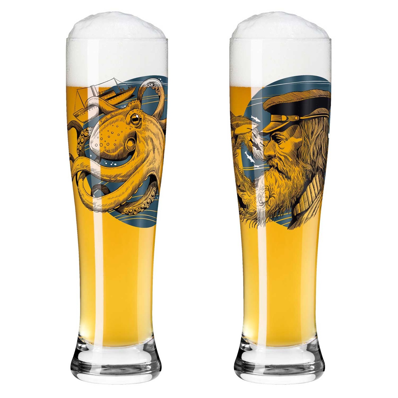 Brauchzeit Beer Glass 2-pack, #9 & 10