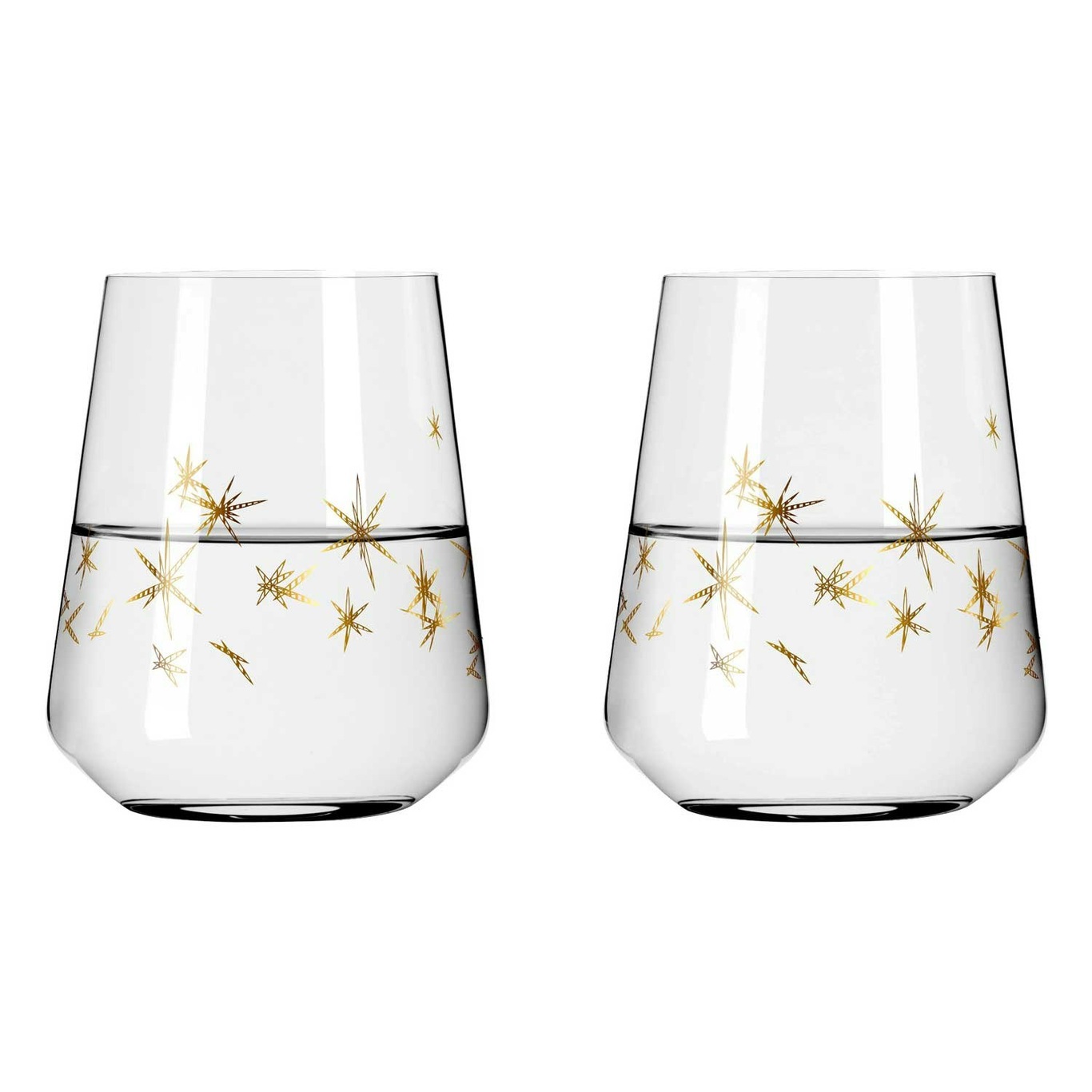 Celebration Deluxe Drinking Glass Stars 2-pack, 51 cl