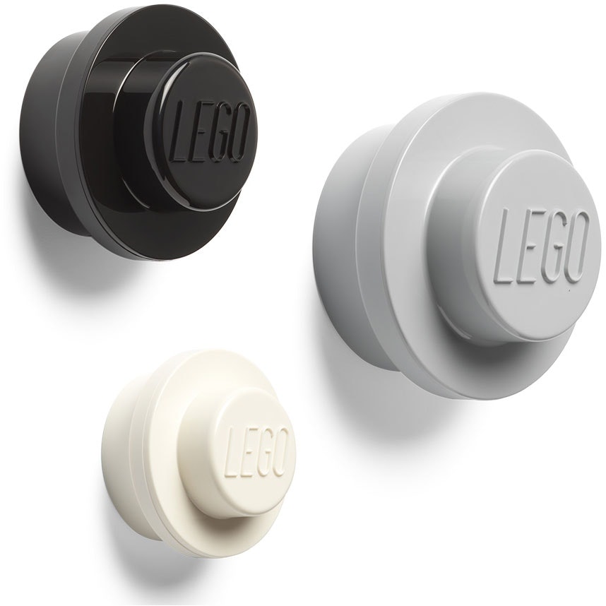 LEGO® Shelf With 3 Drawers, Grey - Room Copenhagen @ RoyalDesign