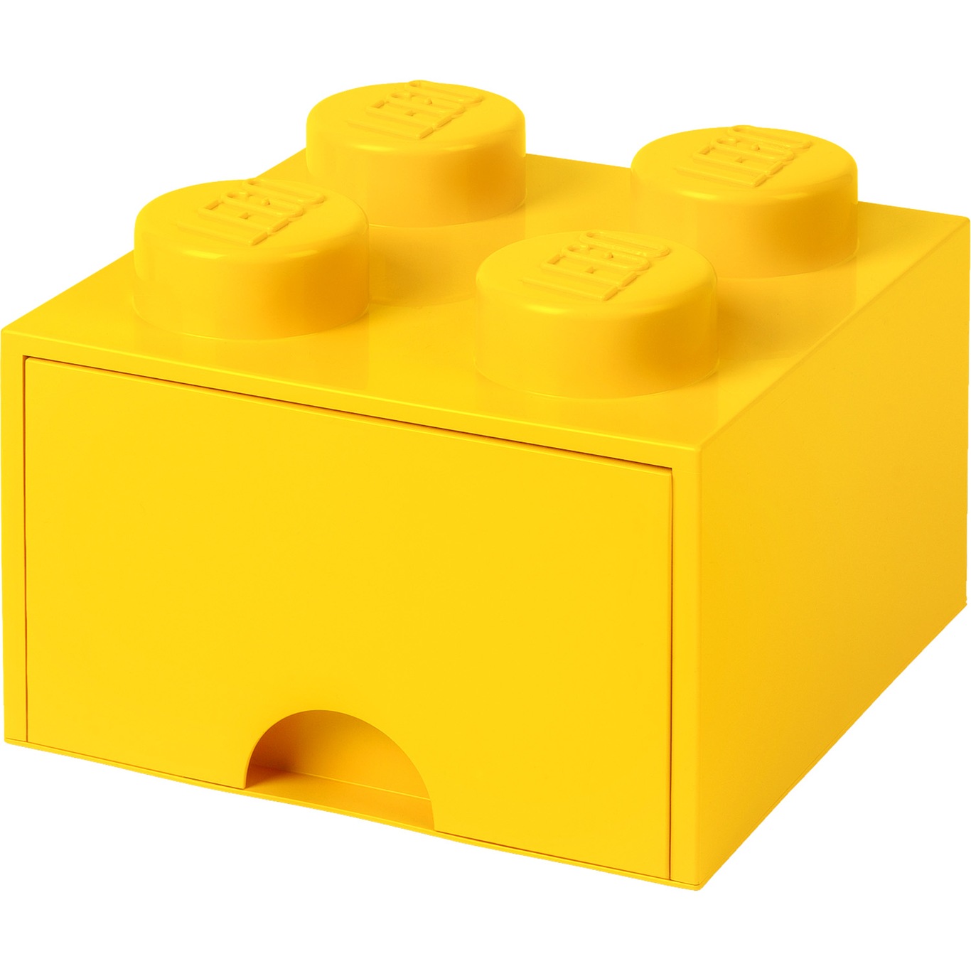 LEGO® Storage With Drawer 4 Knobs, Yellow