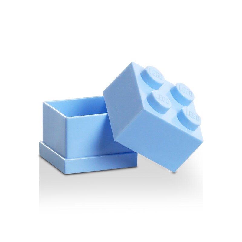 LEGO Storage MINI Snackbox 4 WEISS perfeckt in Brotdose Schule Lunchbox WHITE 