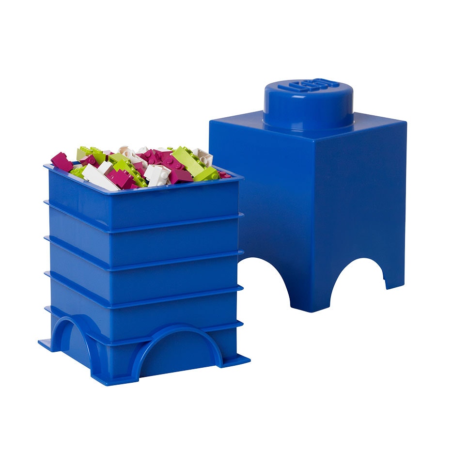 Room Copenhagen LEGO Lunch Box, Bright Blue