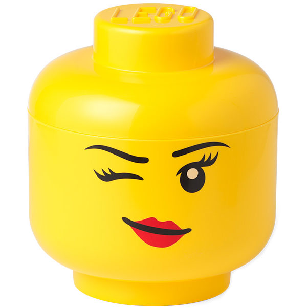 LEGO® Storage Box Head Small, Winking
