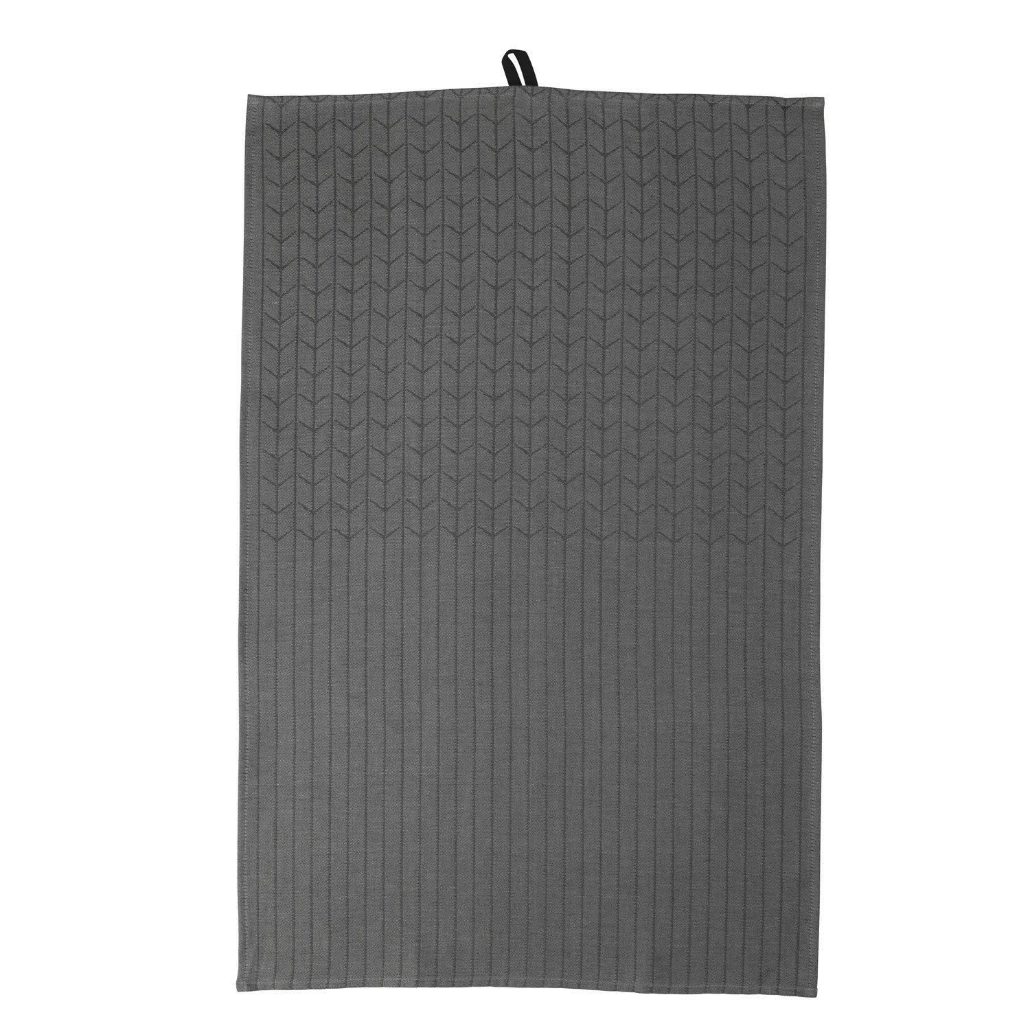 Swedish Grace Tea Towel 47x70 cm, Stone (Dark Grey) - Rörstrand